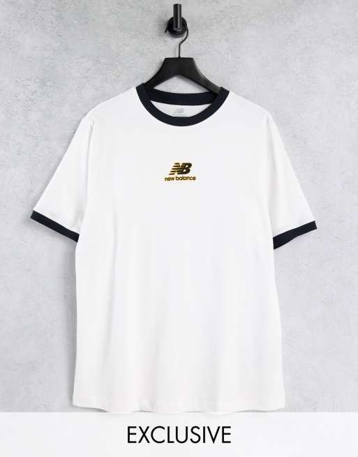 New balance store white shirt