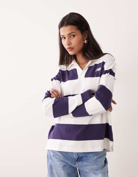 New Balance Rugby long sleeve in purple - view 1