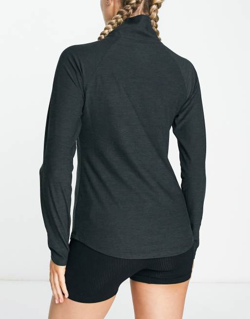 Women's 'pacer long shop sleeve 1/2-zip running top