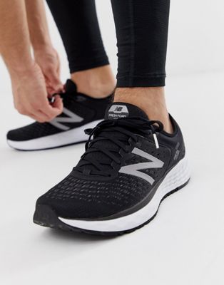 black new balance running trainers