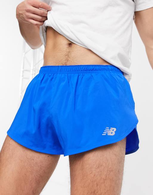 1 inch store split running shorts