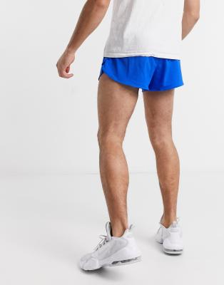 new balance split running shorts