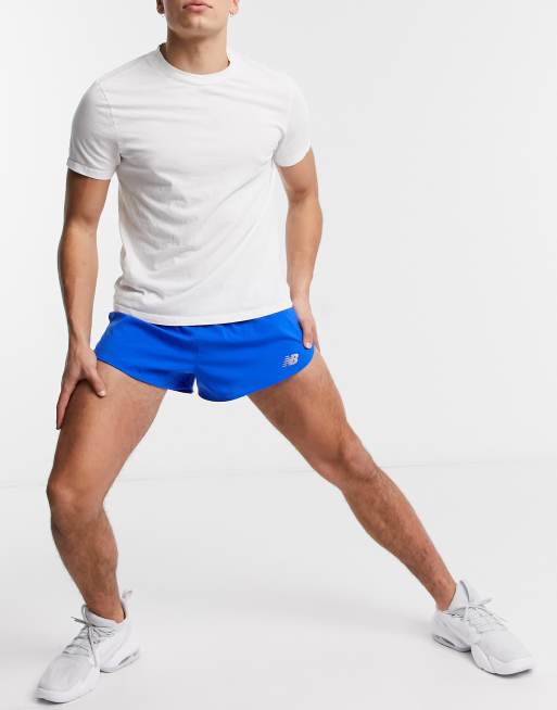 Blue running outlet shorts