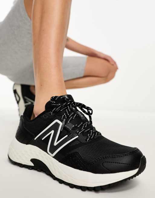 New balance womens 410 black sale and white