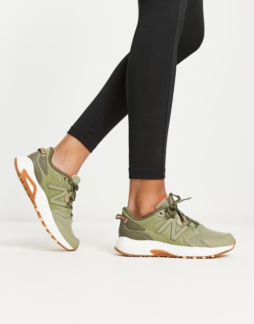 Womens hot sale khaki trainers