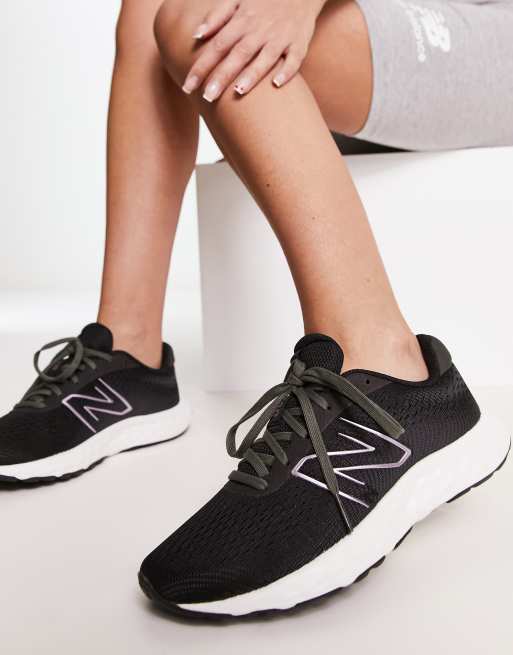 New balance 520 cheap femme noir et or