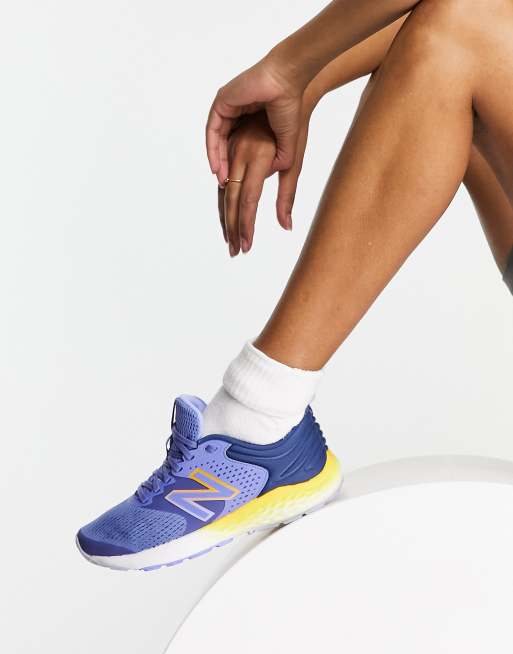 New Balance Running 520 Lauf Sneaker in Lila und Gelb ASOS