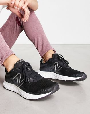 New Balance Running 520 trainers in black and white - ASOS Price Checker