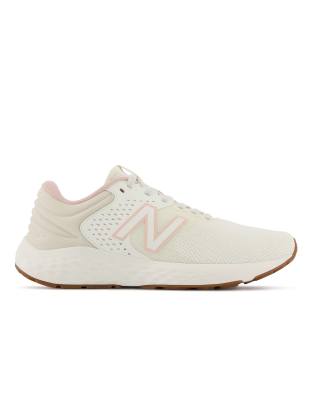 New Balance Running 520 Sneakers In Cream And Pink-white