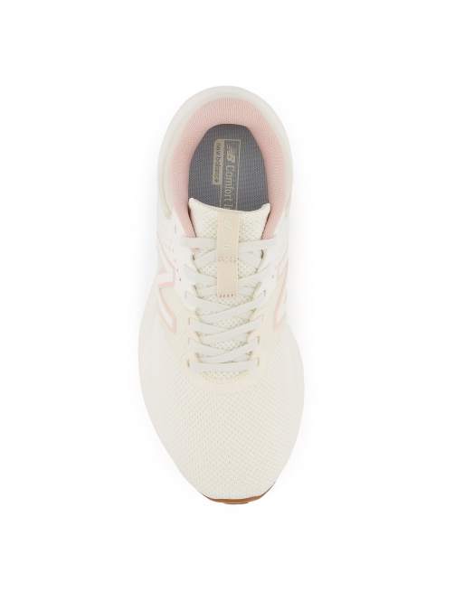 New Balance Running 520 sneakers in cream and pink