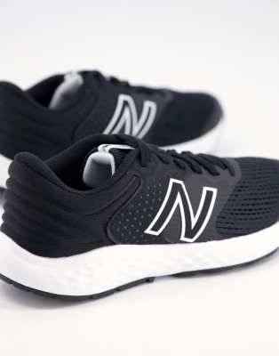 new balance running 520 trainers in black