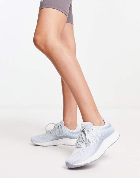 Pale blue hot sale ladies trainers