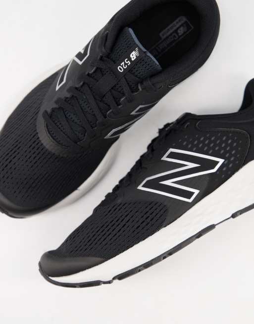 New Balance Running 520 v7 sneakers in black ASOS
