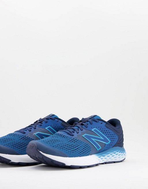 New Balance Running 520 v7 trainers in blue and black