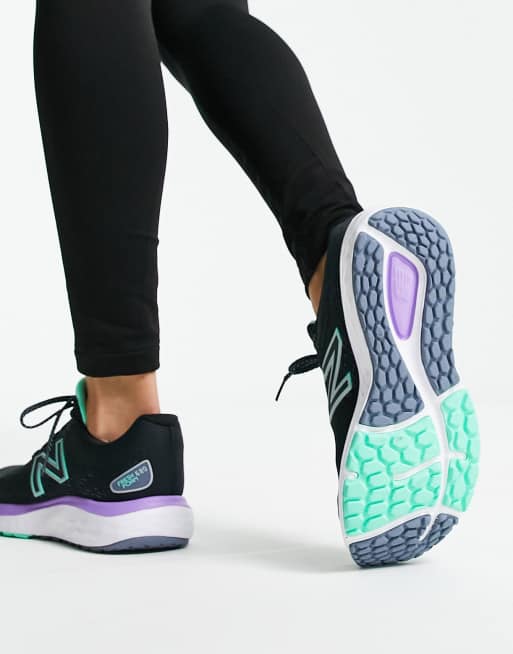 New balance store noir menthe