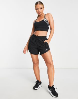 new balance 5 inch running shorts