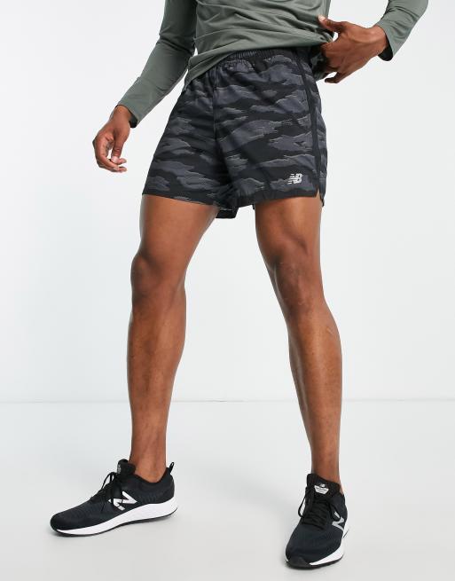 New Balance Printed Camo Accelerate Shorts