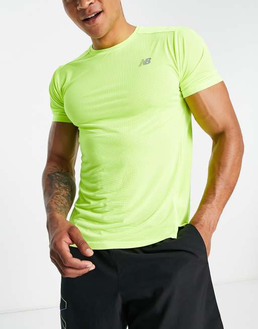 New Balance Running – Accelerate – Lauf-T-Shirt in hochsichtbarem Gelb , 3 von 4