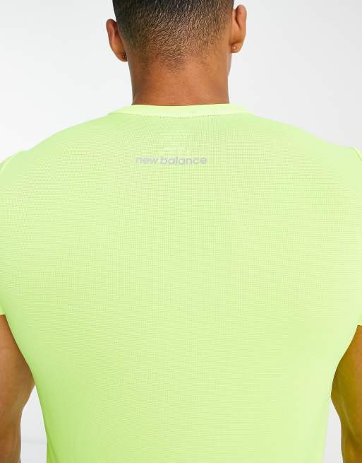New Balance Running – Accelerate – Lauf-T-Shirt in hochsichtbarem Gelb , 4 von 4