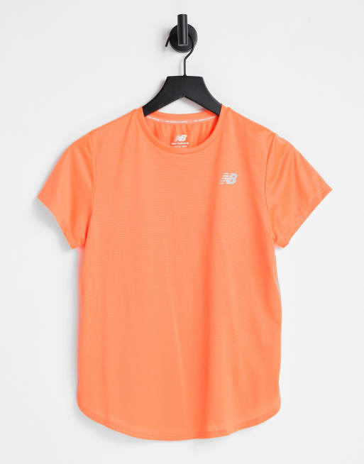 New Balance Running – Accelerate – Pomarańczowy T-shirt 
