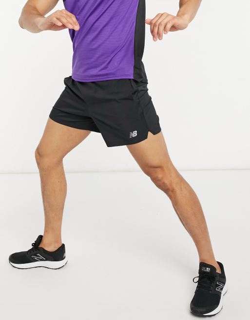 New Balance – Running Accelerate – Svarta 5 tum långa shorts, 3 av 4