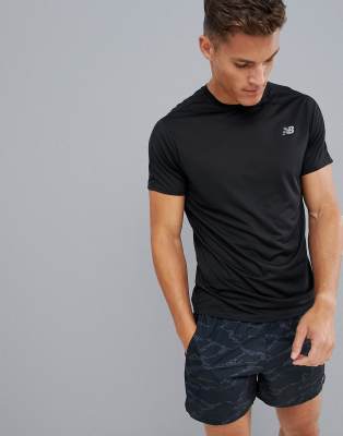 new balance black t shirt