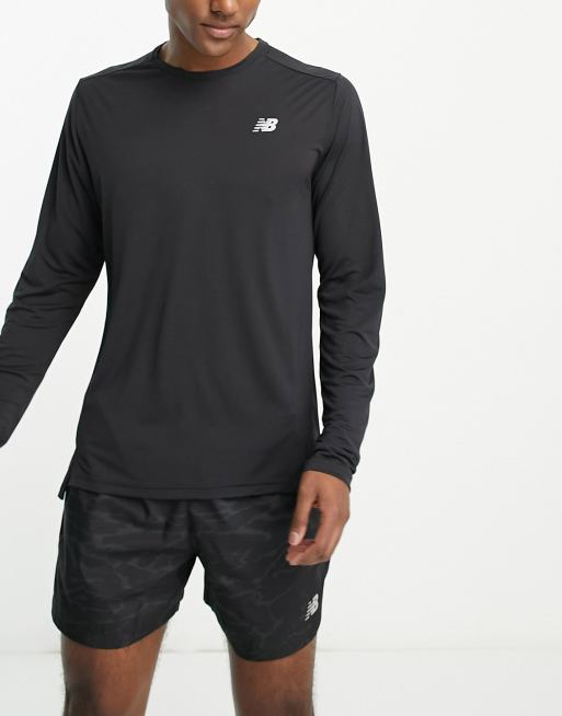 New Balance - Running - Accelerate - Top met lange mouwen in zwart  