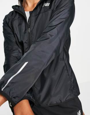 New Balance Unisex Track Jacket in Black