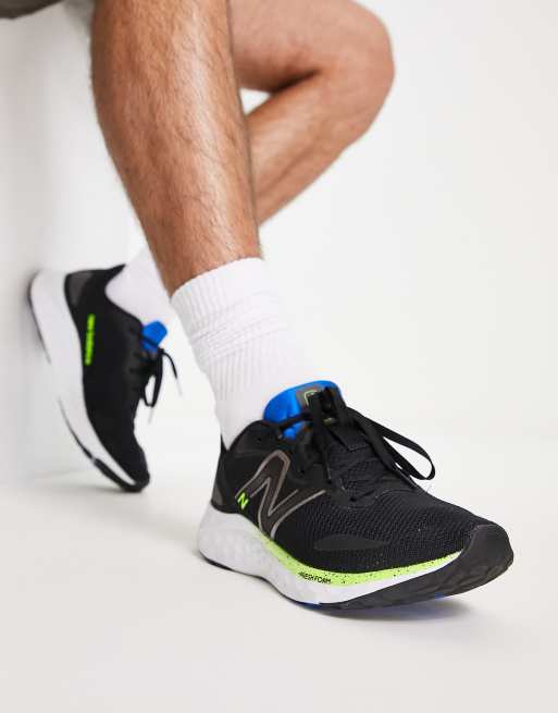 New Balance Running Arishi V4 trainers in black and blue | ASOS