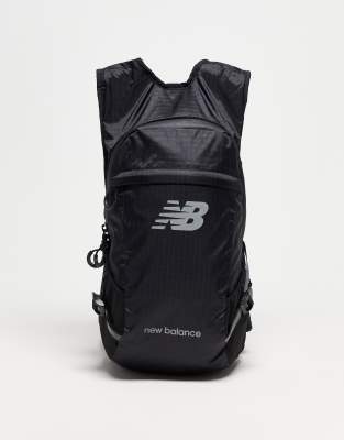 New Balance New Balance running backpack with logo in black