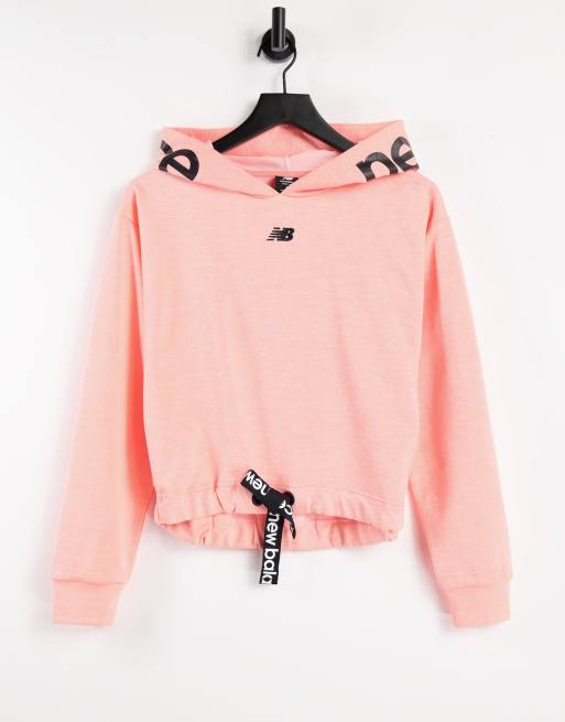 Pink new balance hoodie online