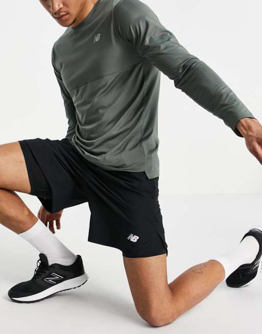 New Balance Running – Fast Flight – Czarne szorty 2 w 1
