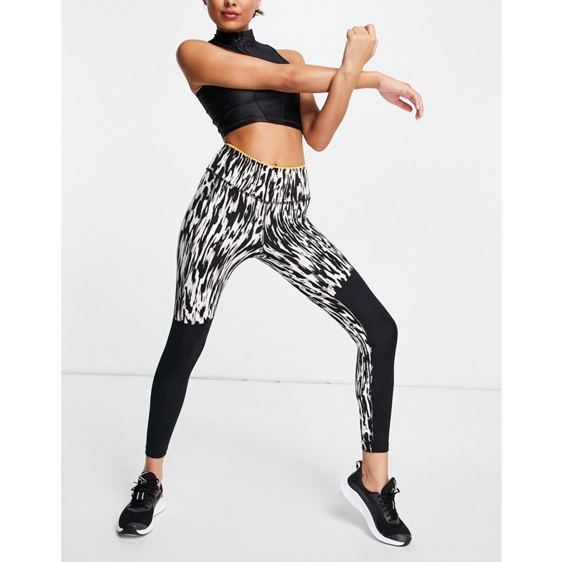 Activewear Donna New Balance - Running Fast Flight - Leggings neri stampati