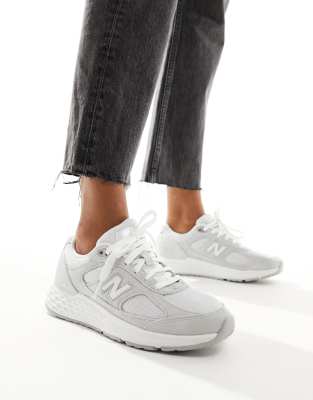 New Balance Running - Fresh Foam 1880 - Laufschuhe in Weiß und Grau