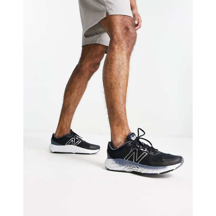 New Balance Running fresh foam EVOZ trainers in black | ASOS