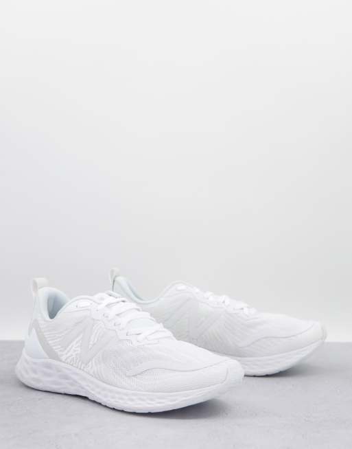 New balance white fresh hot sale foam