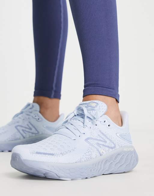 New Balance Running Fresh Foam X 1080v12 trainers in pale blue | ASOS