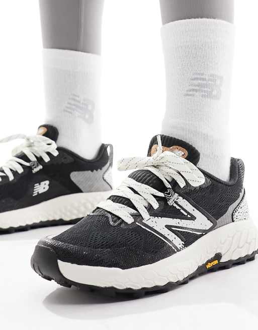 New balance fresh foam black hot sale and white