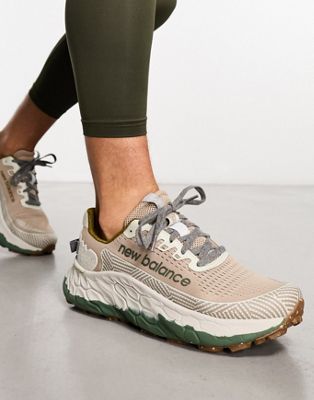 Running Fresh Foam X More sneakers in beige and green-Neutral