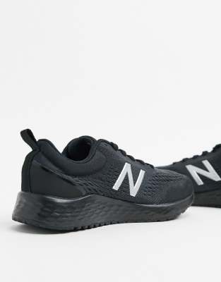 new balance running arishi trainers in triple black
