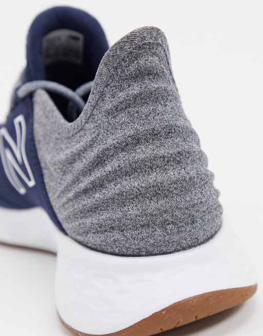 New Balance Running Freshfoam Trail Roav trainers in navy