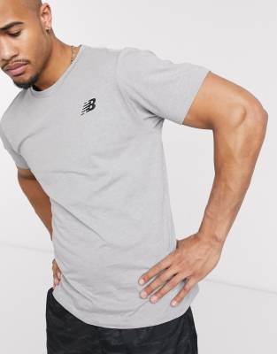 new balance grey t shirt