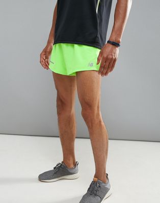 new balance men's impact 3 inch split shorts