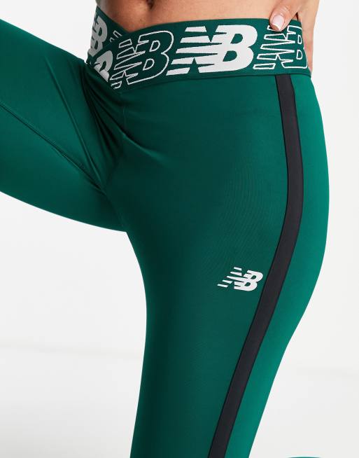 New Balance Relentless leggings in blue - exclusive to ASOS