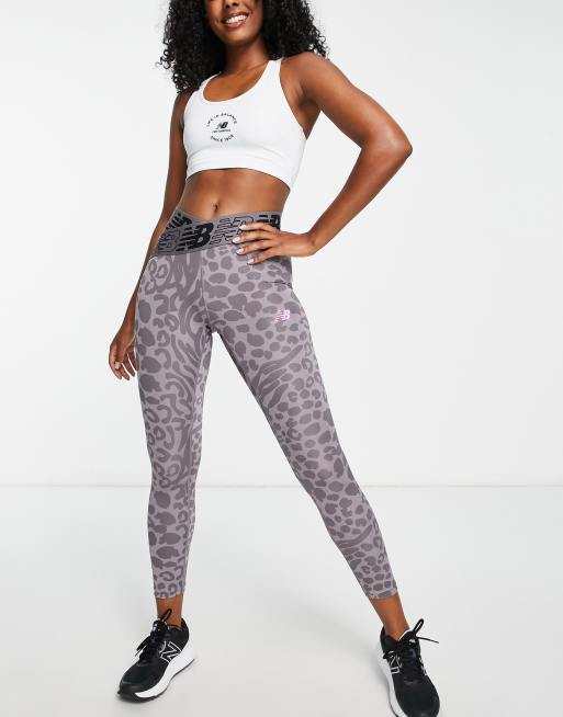 AT Balance High-Rise Leggings for Tall Women in Black Cheetah Print