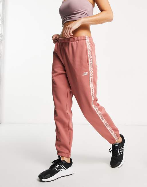 New Balance Running Relentless leggings in dusky pink