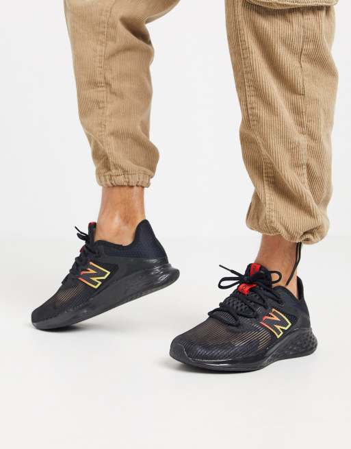 New Balance Running Roav Haze trainers in black ASOS