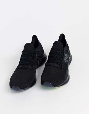 new balance running roav sneakers in triple black