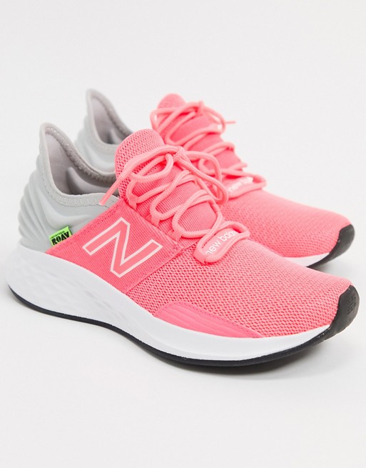 New Balance Running roav trainers in pink
