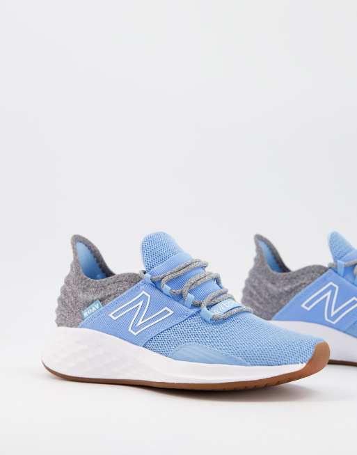 New Balance Running Roav trainers in soft blue ASOS